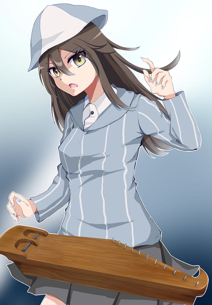 ガールズ＆パンツァーより
2021年ミカさん誕生日のときに描いたイラストの差分です。